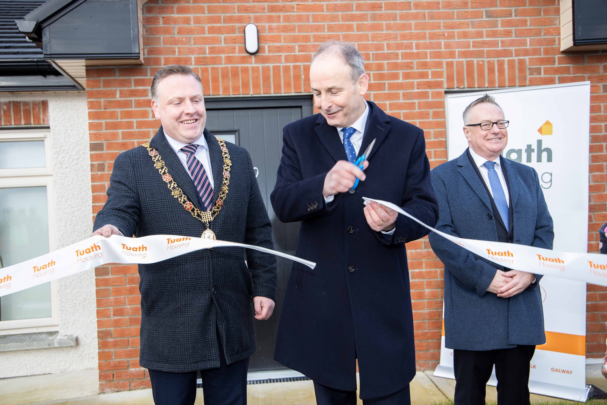 Taoiseach Officially Opens New Homes in Native County