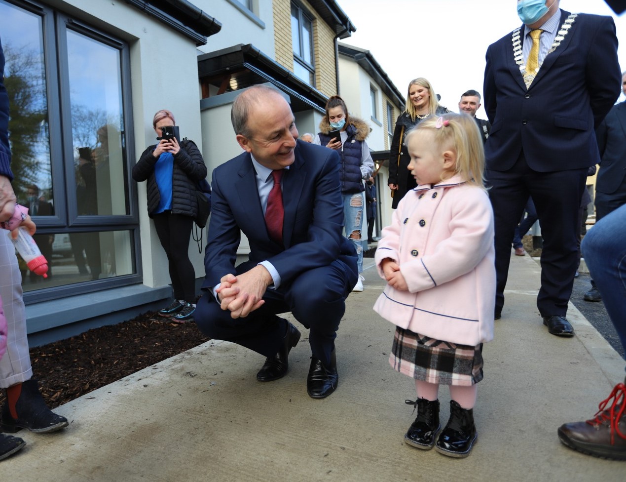 Taoiseach Officially Opens New Homes in Royal County