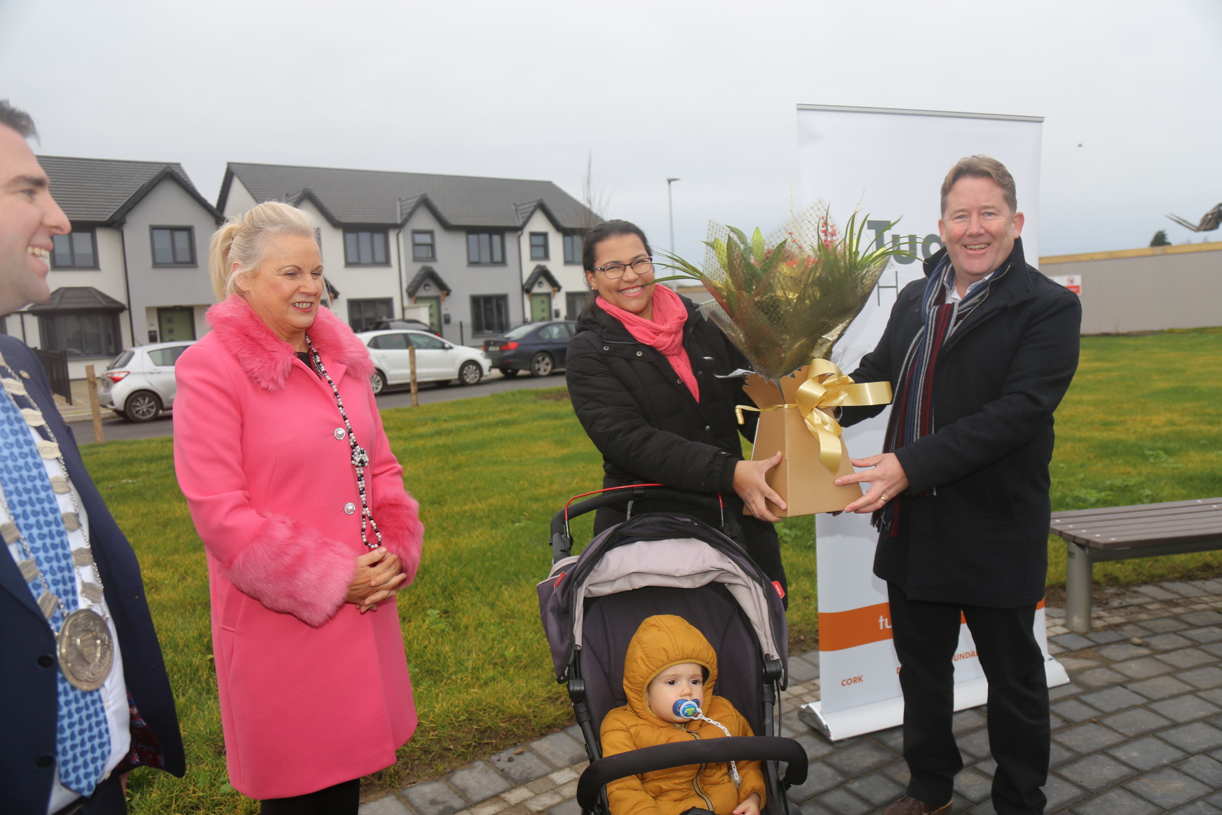 Minister O’Brien Officially Opens New Homes in Chapelstown, Carlow