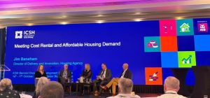 Aileen Gallagher, Head of New Business & Development, speaks at 2024 ICSH Conference 'Meeting Cost Rental and Affordable Housing Demand' panel