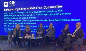 Nick Sheward, Director of Construction & Property Services, during 'Safeguarding Communities Over Commodities' panel