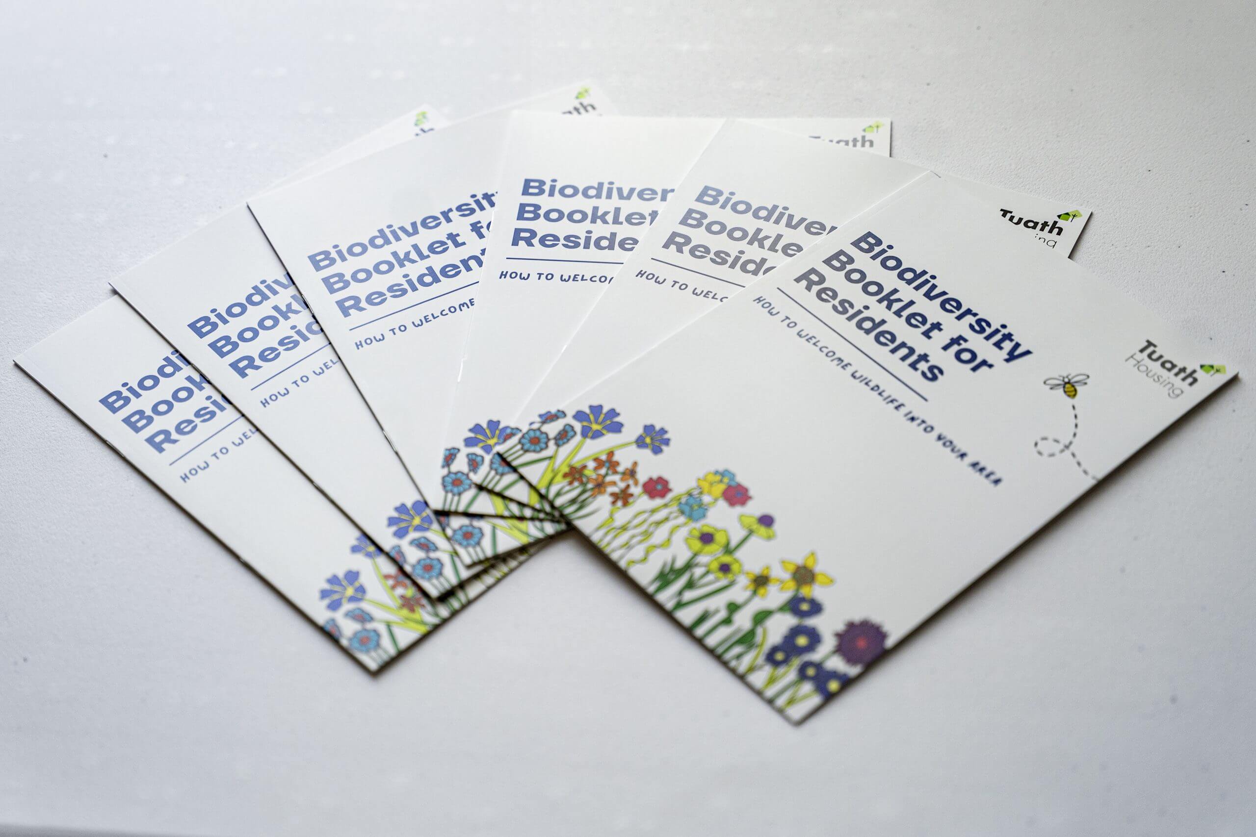Tuath Housing launches Biodiversity Booklet for Residents at sustainable Navan Easter event