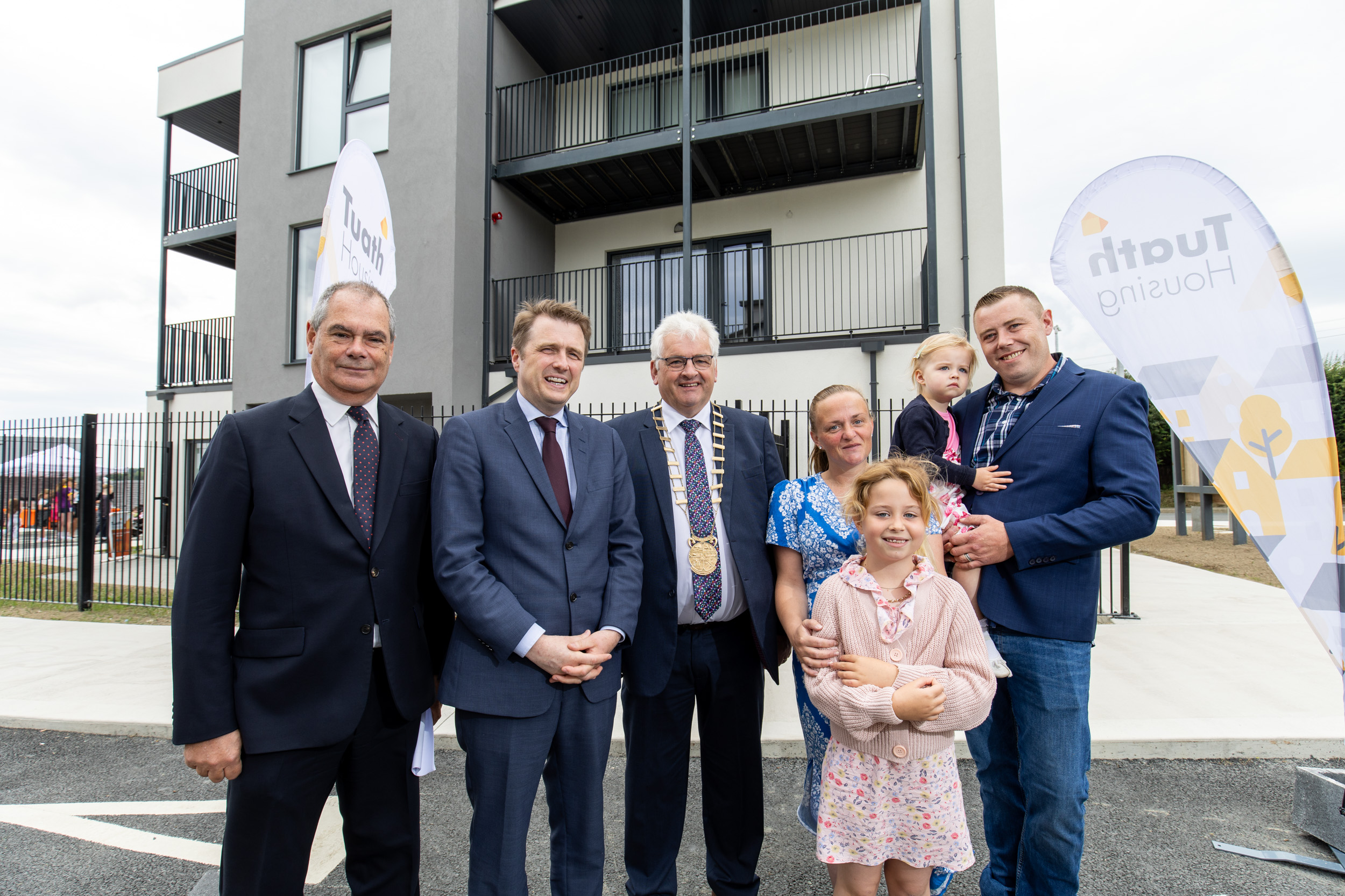 New homes officially opened in Gorey