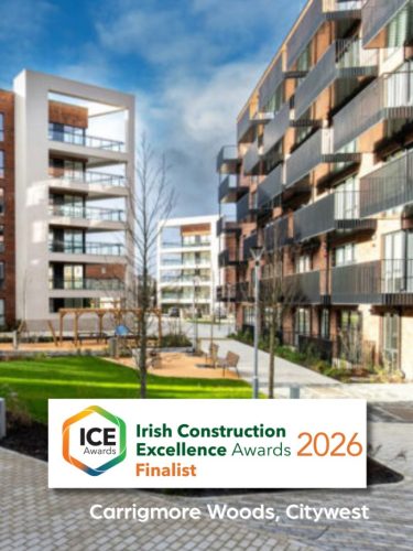 Carrigmore Woods shortlisted for Irish Construction Excellence Awards 2026 ‘Project of the Year’