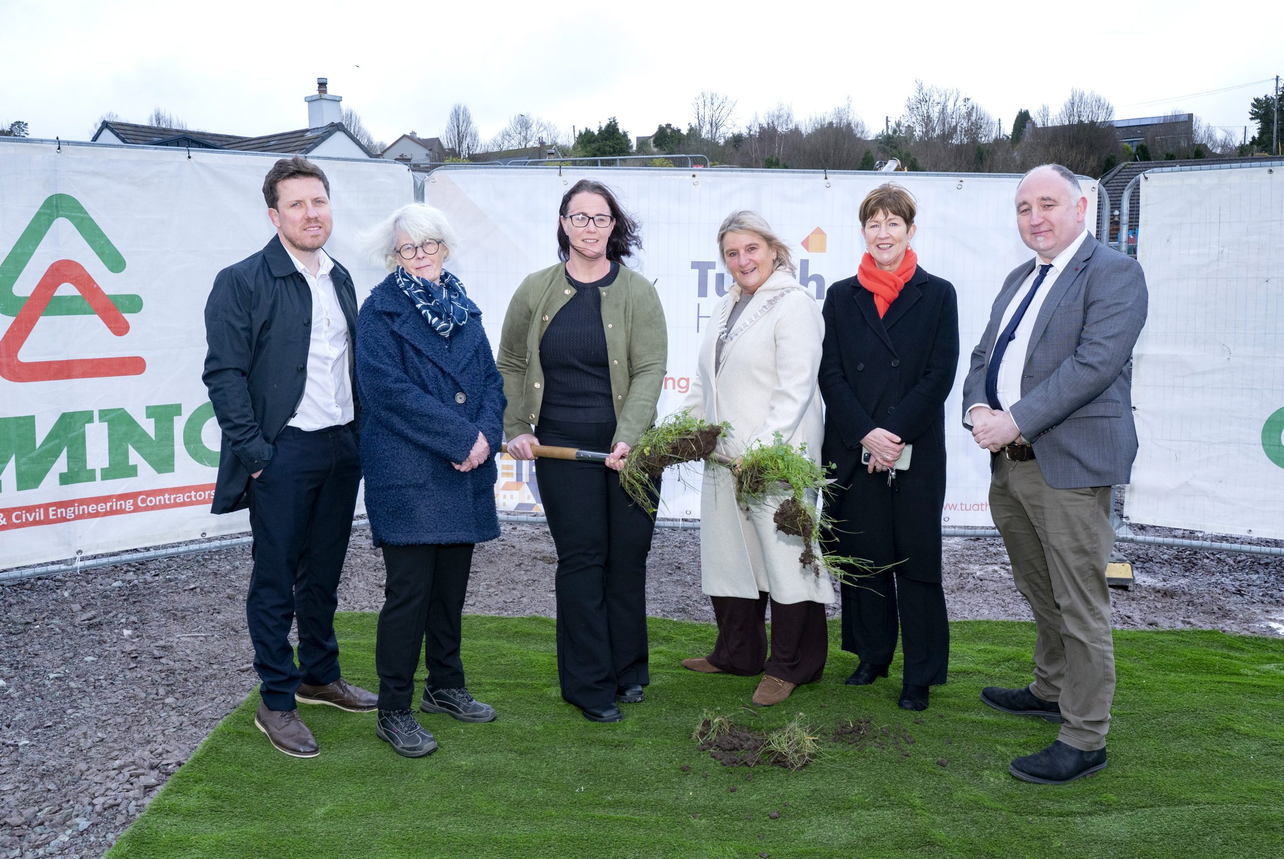 Tuath and Cork County Council Break Ground on Bespoke Housing Development