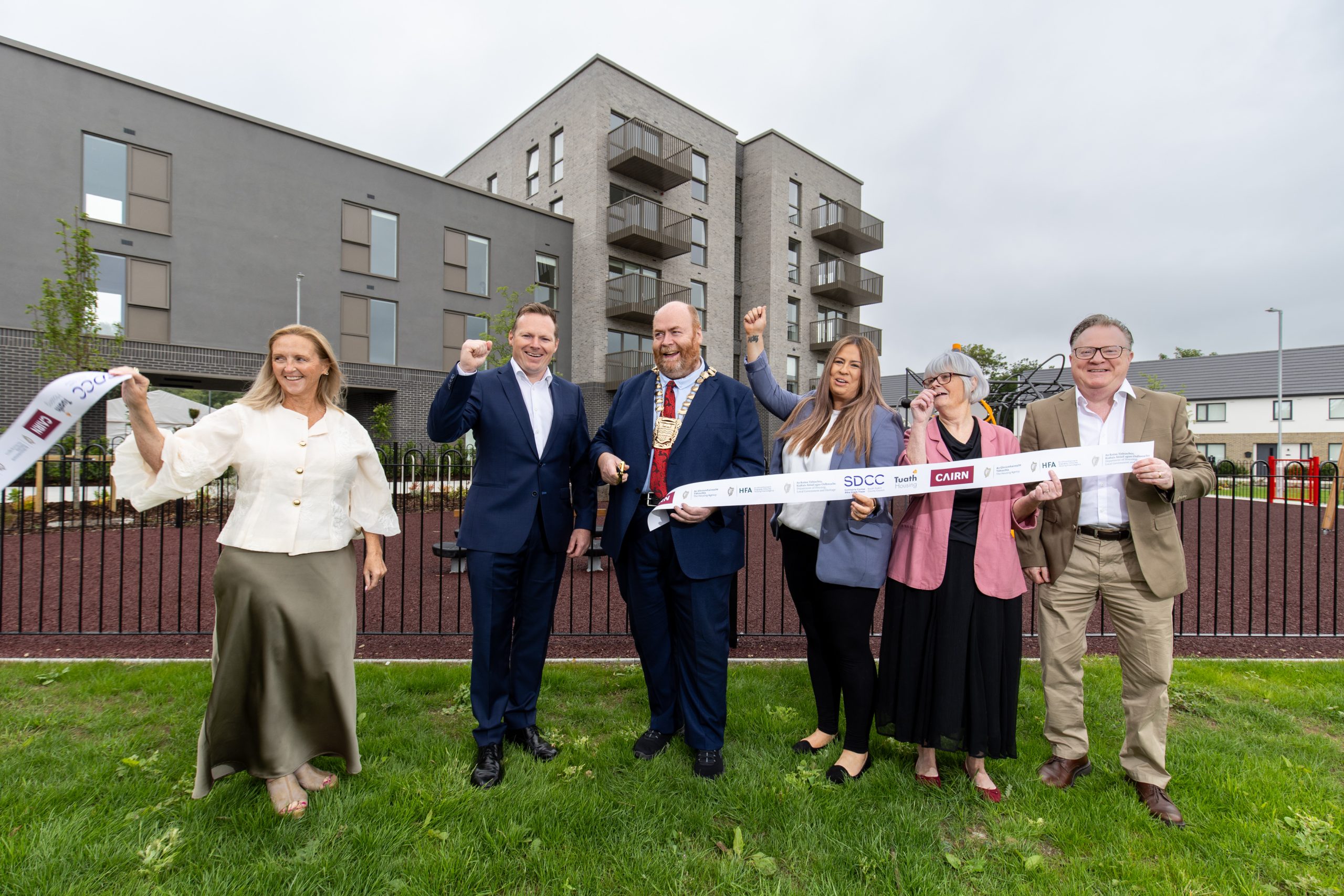 Mayor opens 264 new homes at Swiftbanks in South Dublin